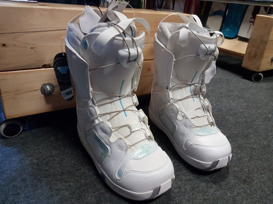 Buty snowboardowe Salomon pearl White 24 cm 38 eu Nowe wysyłka