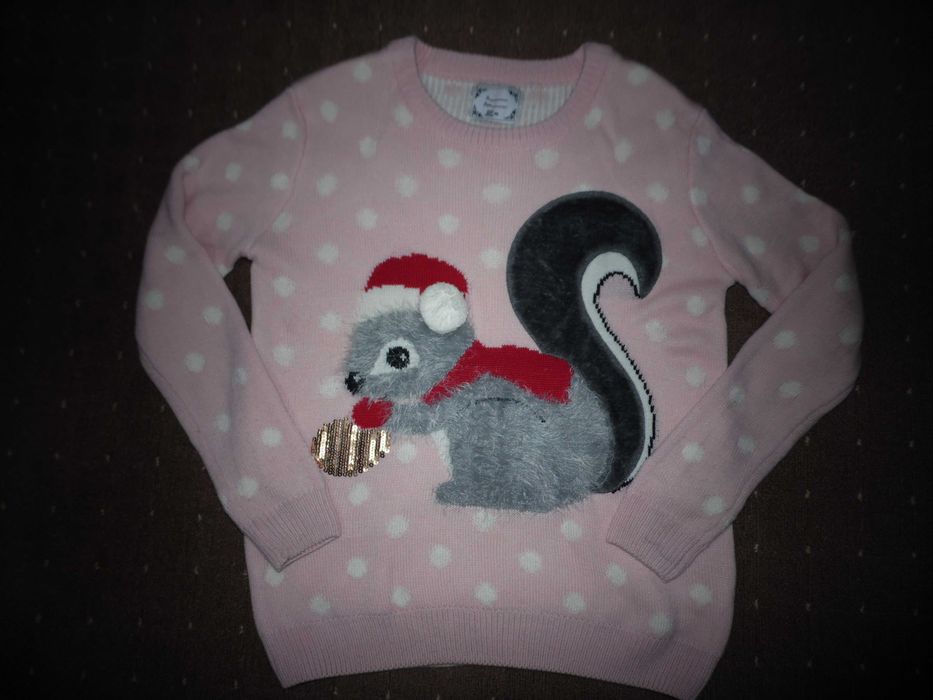 Новогодний свитер Atmosphere размер XS, идет на S-M