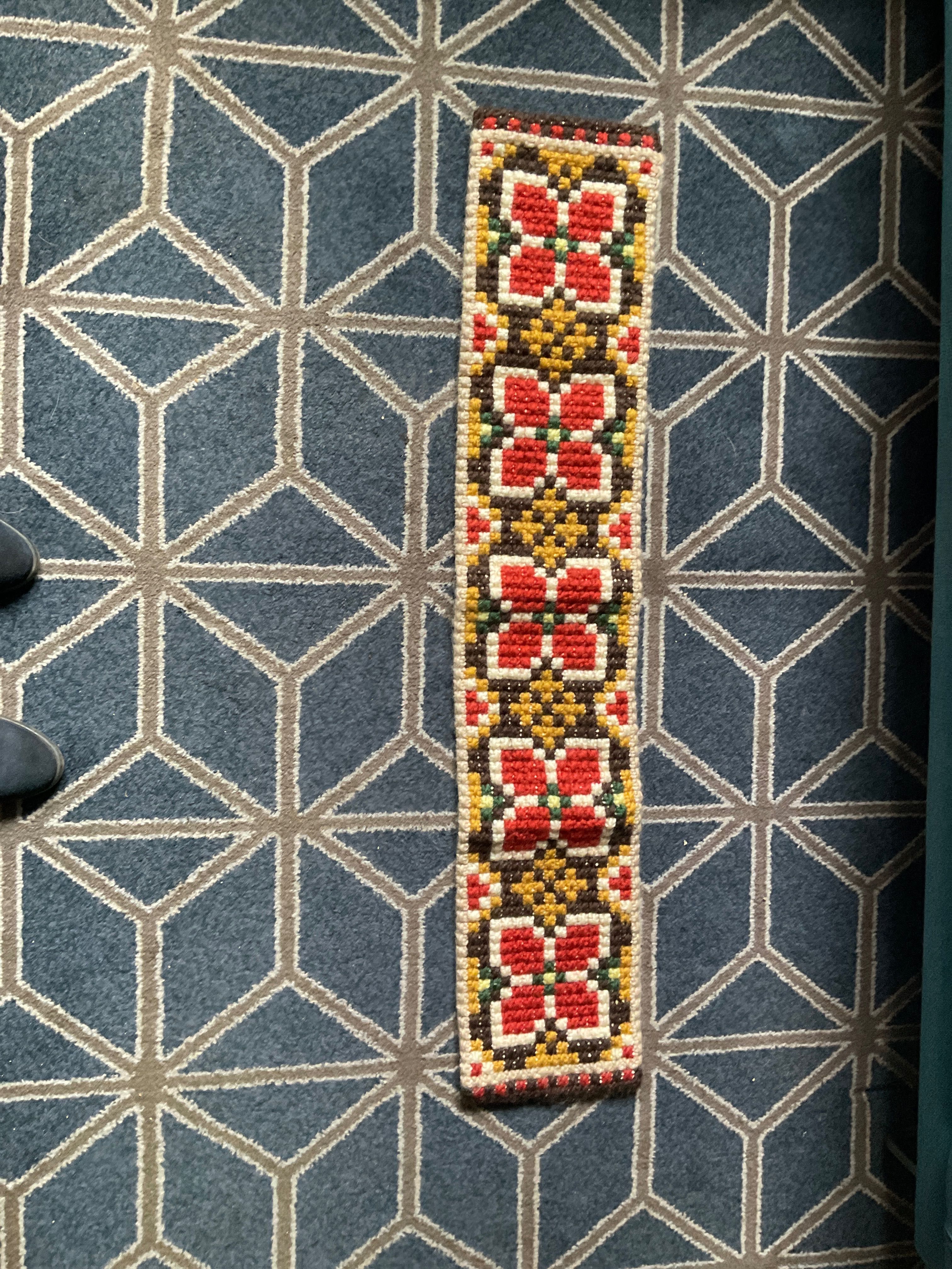 Wełniany kilim w starym stylu