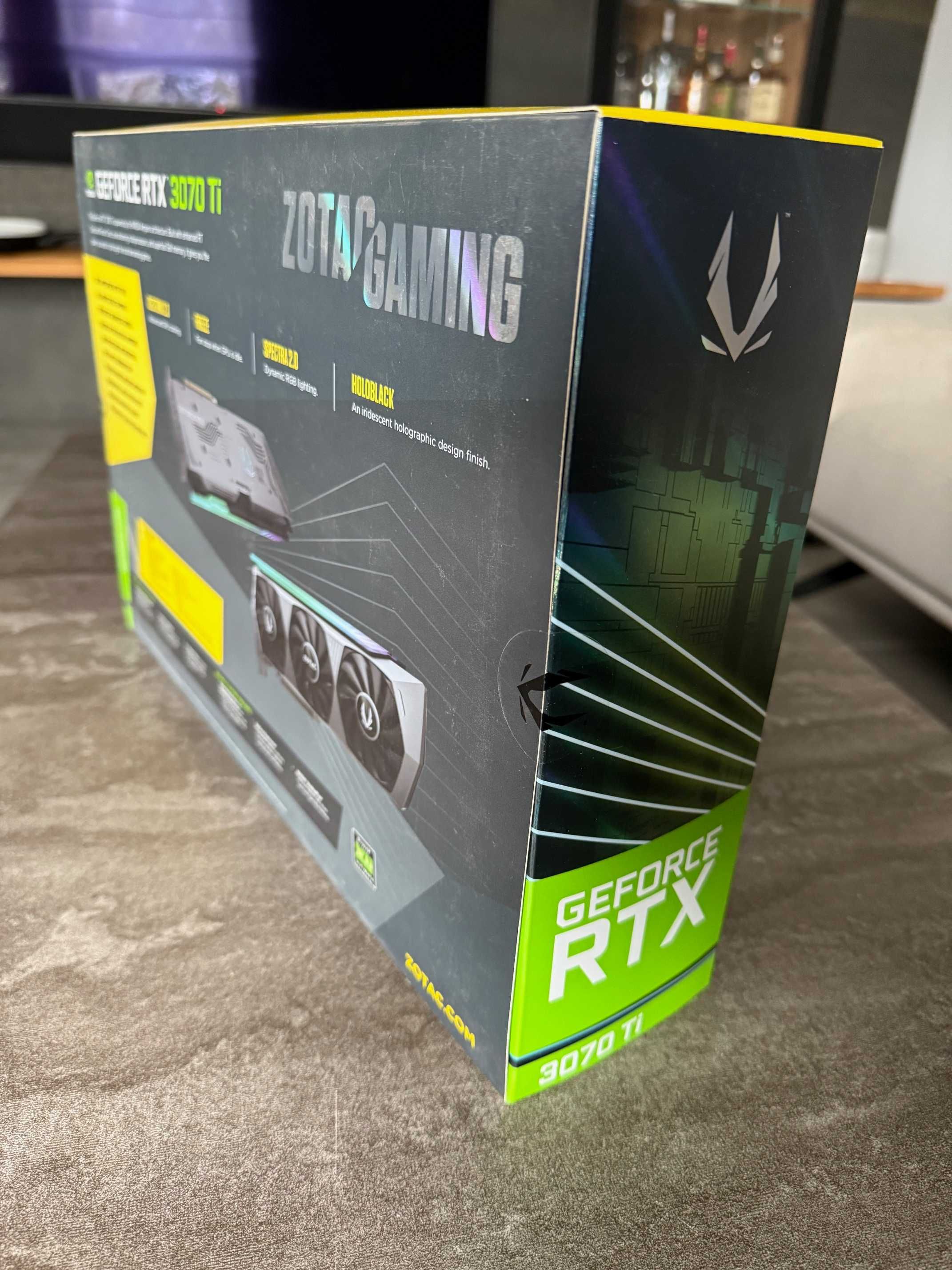Zotac GeForce RTX 3070 Ti HoloBlack 8GB – NOWA,  – 1699 zł