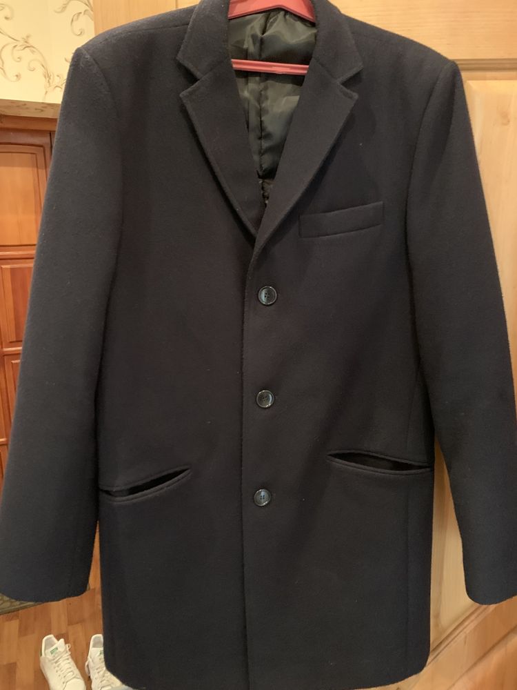 Чоловіче пальто Arber темно-синього кольору