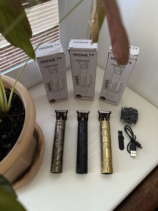 Тример, vintage T9, тример для бороди, машинка для стрижки