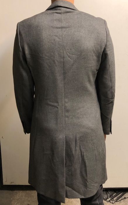 Płaszcz męski ZARA szary M/40 używany OKAZJA!!! Idealny na wiosne