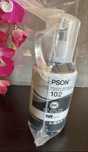 Tinteiro Epson 102 - EcoTank Preto Black - Novo e Selado 127ml