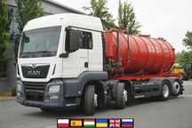 MAN TGS 35.420 8×2 / NOWA Beczka asenizacyjna 13000 l / 3 osie skrętne  _233192_