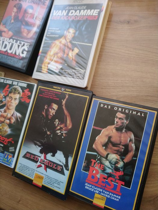 Filmy VHS karate Tiger van dam