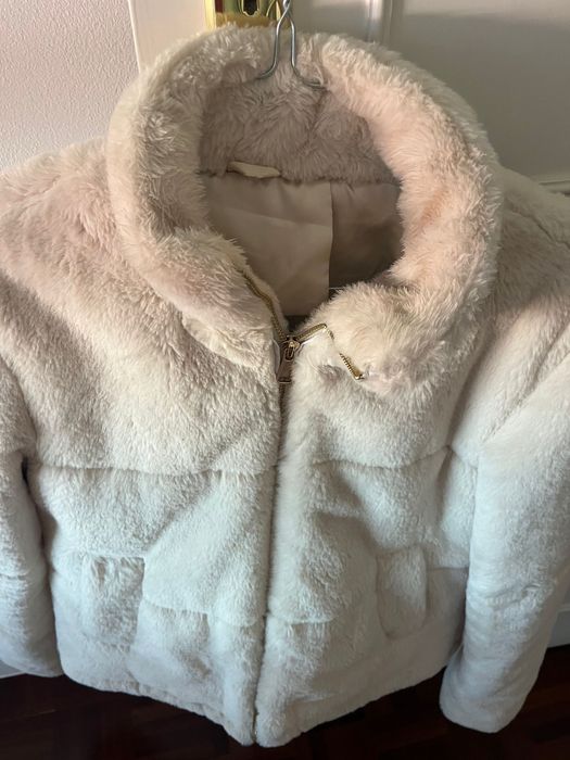 Casaco inverno pelúcia macia