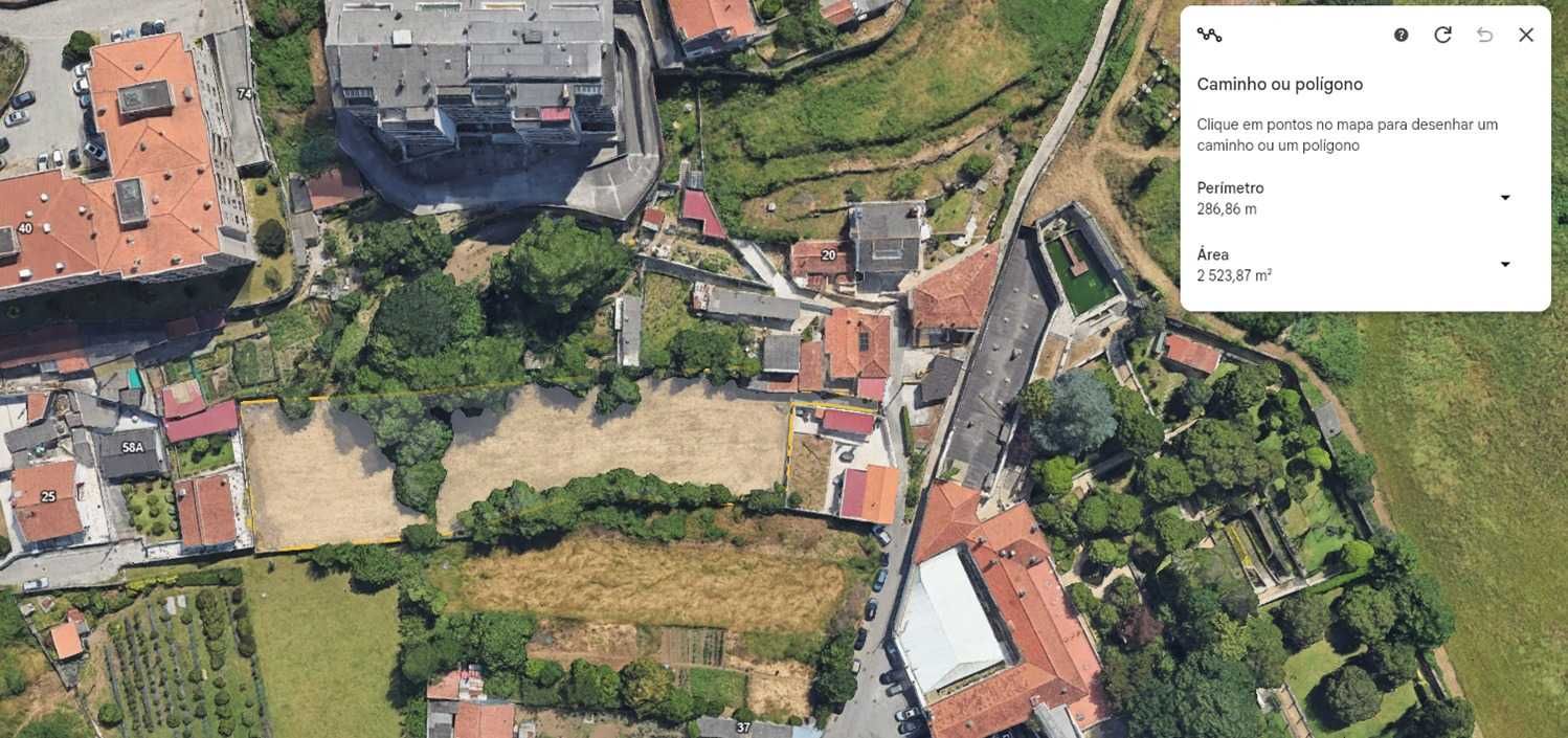 Terreno urbano e rústico em Oliveira do Douro, V. N. Gaia