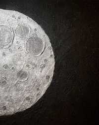 Интерьерная картина "Луна" 50х40см.