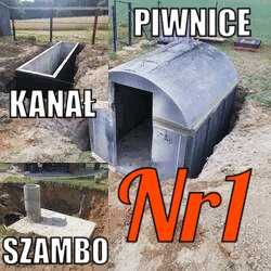 Zbiornik Betonowy Szambo 7m3 Szamba Betonowe Piwniczka