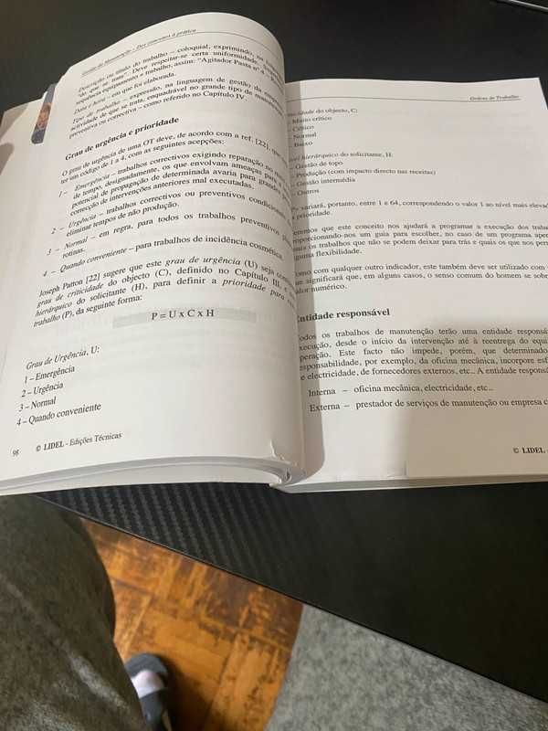 Organização e Gestão da Manutenção - José Paulo Saraiva Cabral