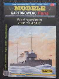 Model Kartonowy Modele Kartonowego Fana 2003/8 Torpedowiec ORP Ślązak