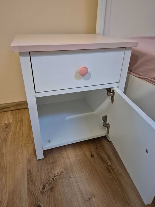 Meble dla dziewczynki sypialnia LUNA 7 elementow  (komplet mebli dla d