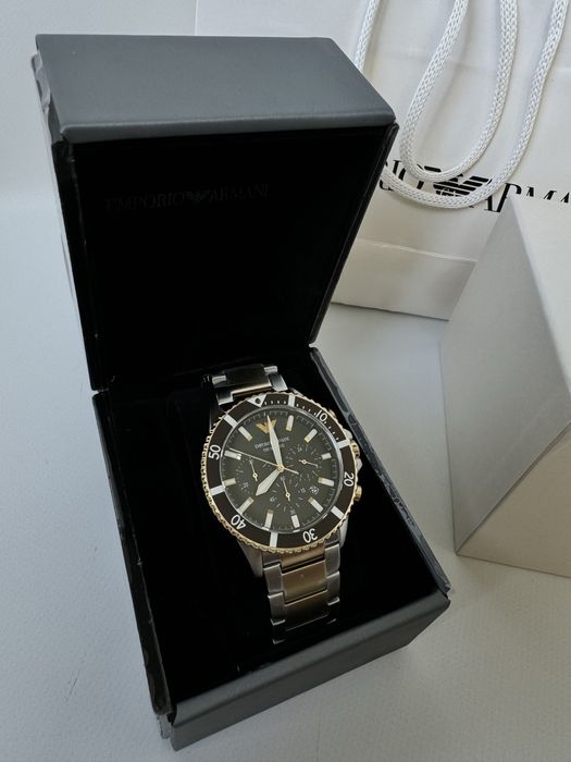 Годинник чоловічий emporio armani ar11361 та ar11215