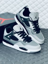 Nike Air Retro Jordan 4 grey кроссовки мужские Найк Ретро Джордан 4