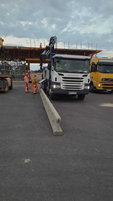 HDS Warszawa Dźwig Kontener REKLAMA Rozładunek Łomianki- Nowy Dwór Maz