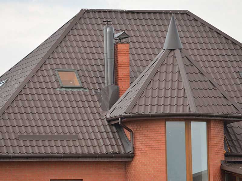 Металочерепиця Ретро 0,50мм виробництво Польща, Корея Німеччина