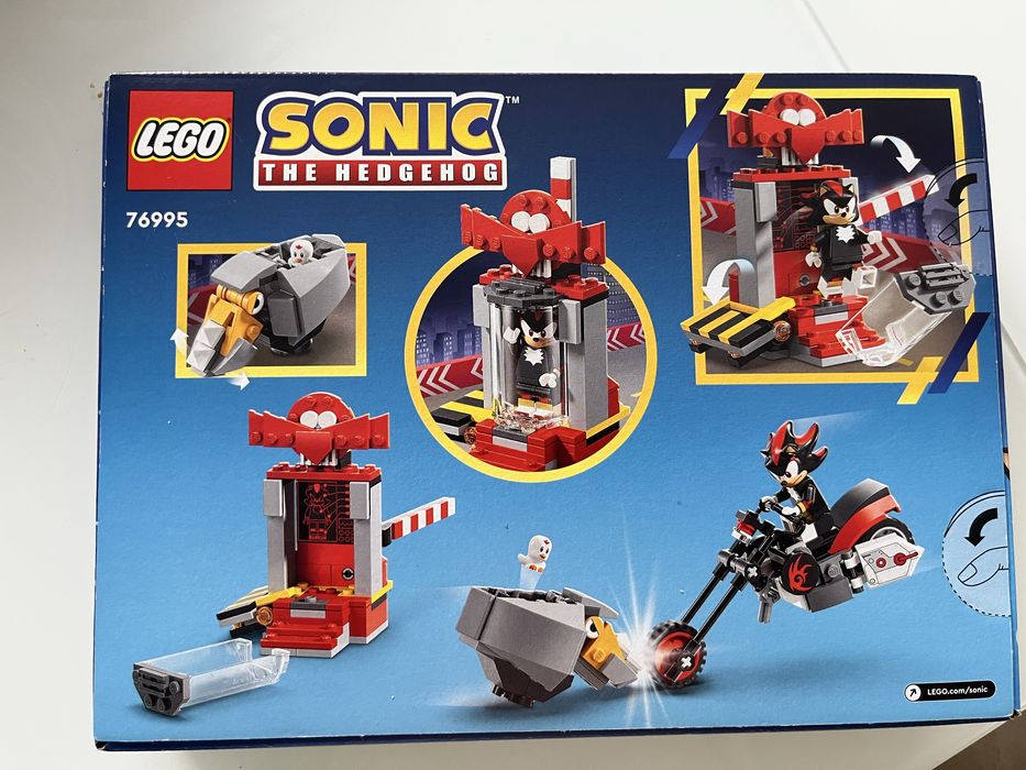klocki LEGO SONIC 76995 Shadow the Hedgehog ucieczka