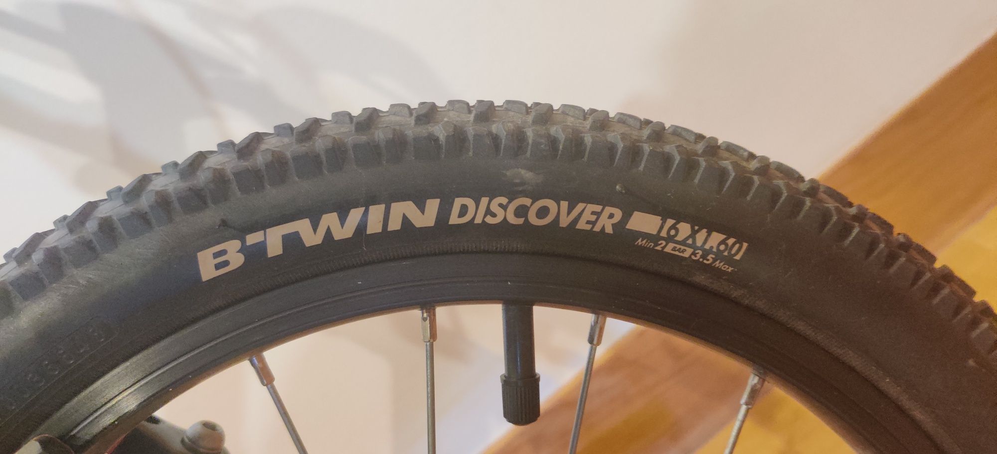 Bicicleta de criança - Btwin Dark Hero 16"