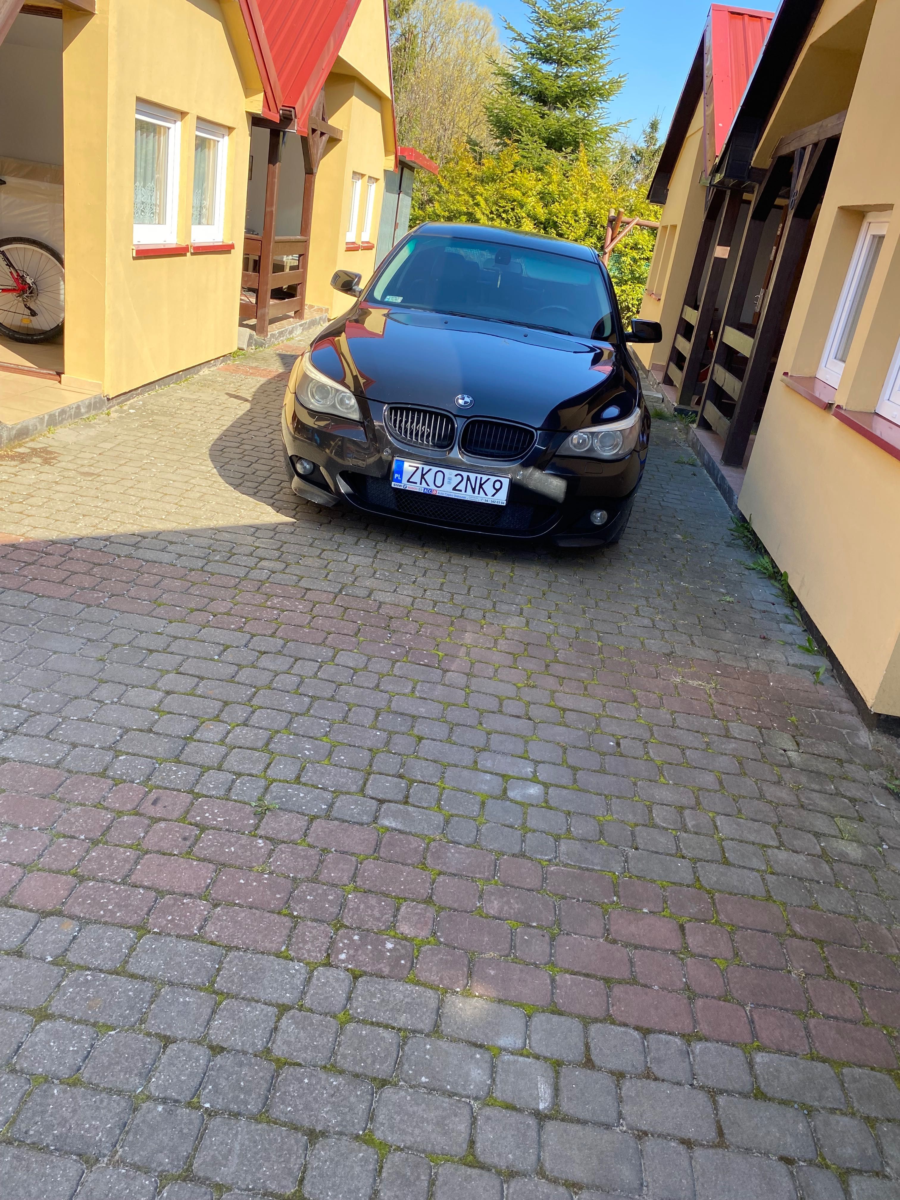 Bmw e60 3.0d 218km. Uszkodzony !