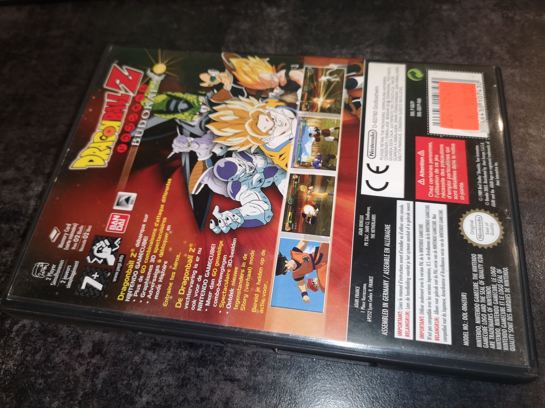 Dragonball Z Budokai GAMECUBE Nintendo gra (stan bdb) kioskzgrami