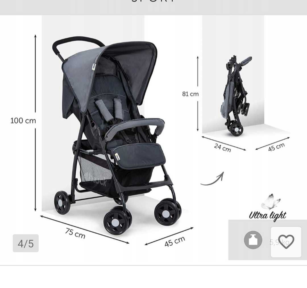 Wózek spacerowy Hauck Sport
