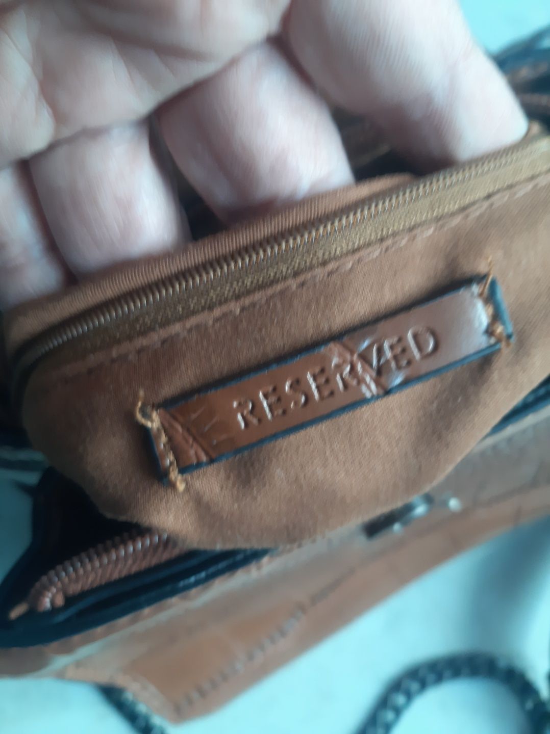 Mała torebka brązowa Reserved