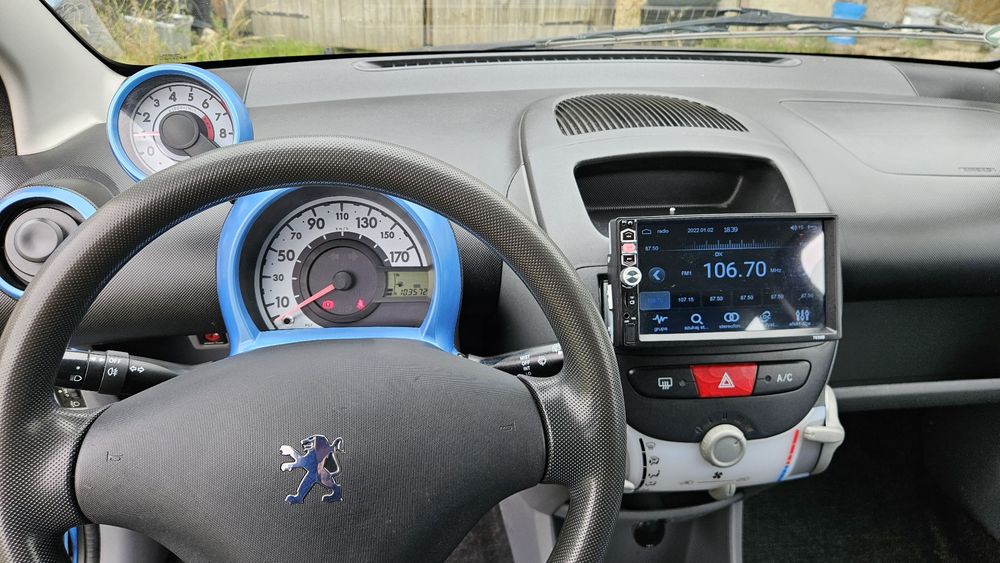 Peugeot klima android Auto Apple Car Play