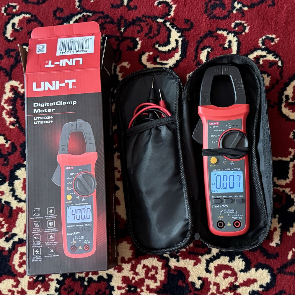 Токові кліщі UNI-T UT204+