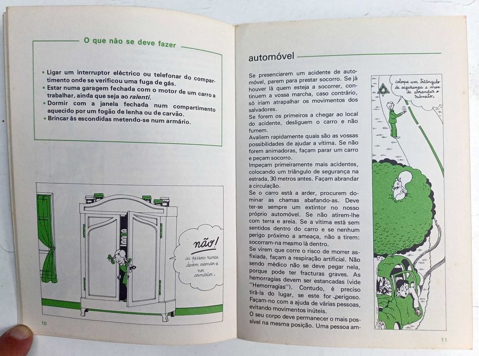 Vamos fazer primeiros socorros de 1976