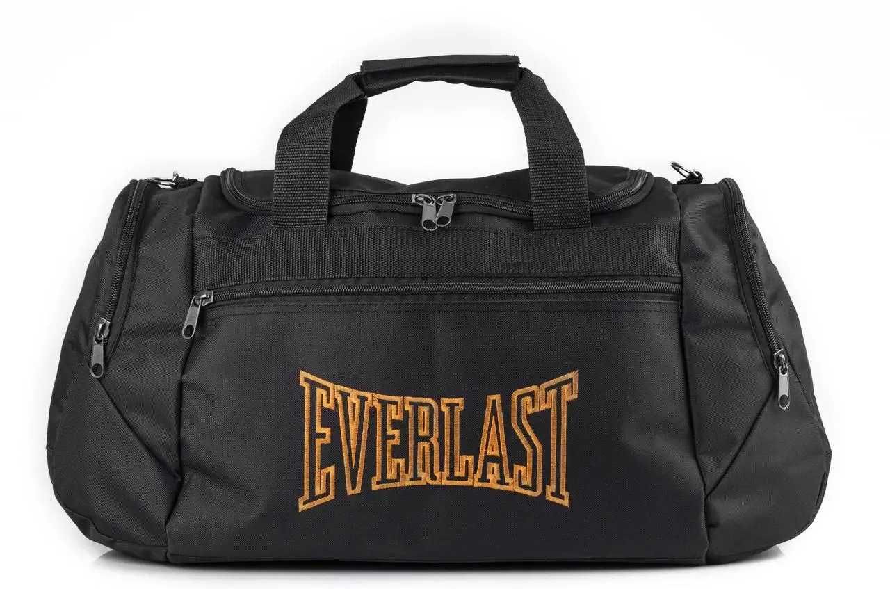 Спортивная и дорожная сумка Everlast еверласт для спортзала черная