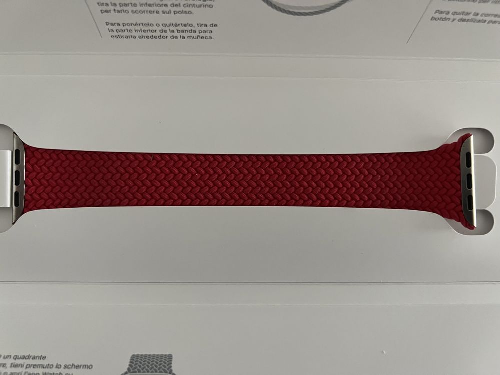 Pleciona opaska Solo do zegarka Apple 45 mm – rozmiar 7