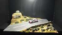 Diorama de rallye Córsega