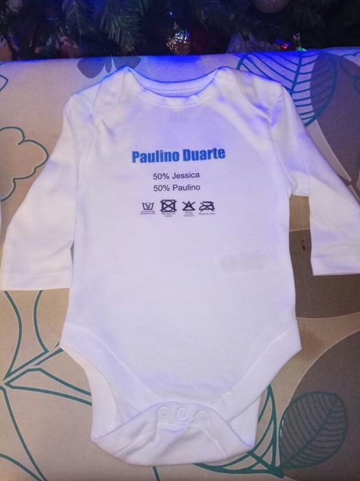 Bodies para bebés personalizados (enxoval bebe).