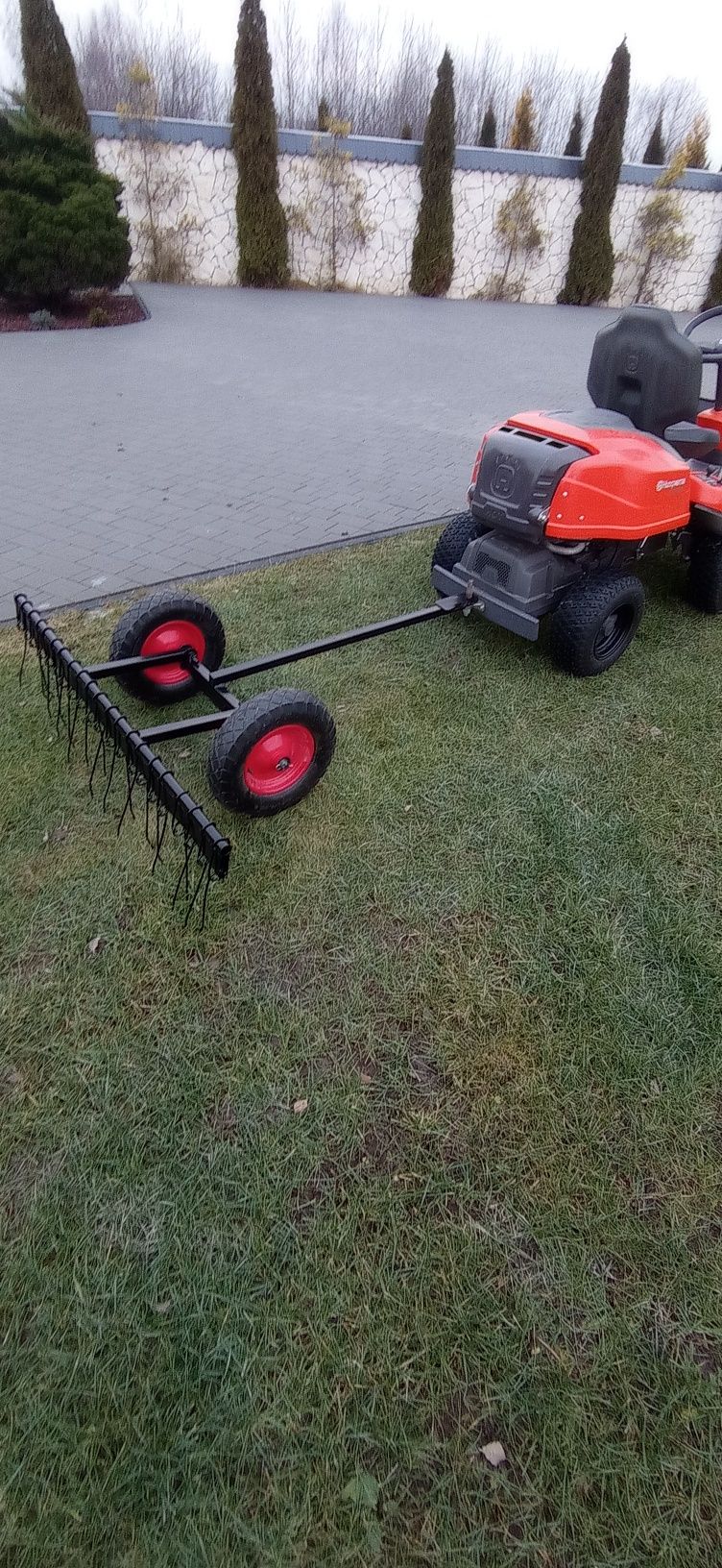 Wertykulator / aerator / brona do trawy ,liści gałęzi