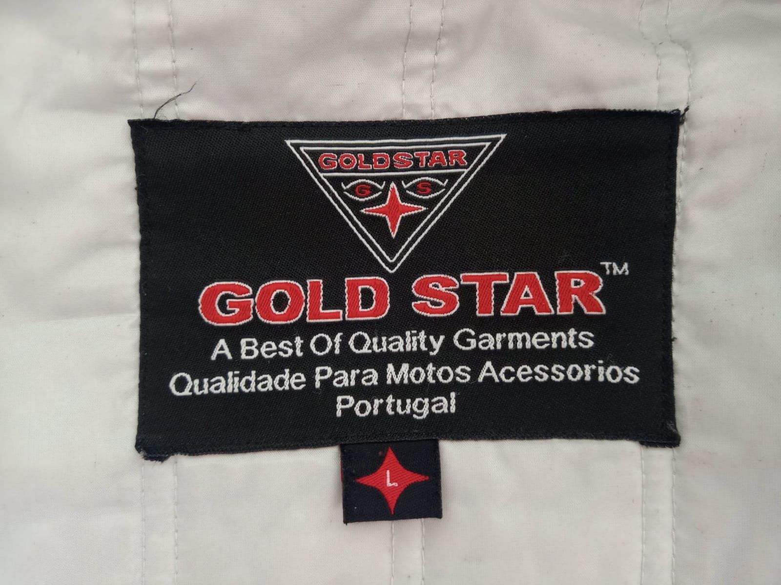 Casaco GoldStar para moto com proteções Kevlar