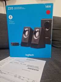 Colunas estéreo logitech z213