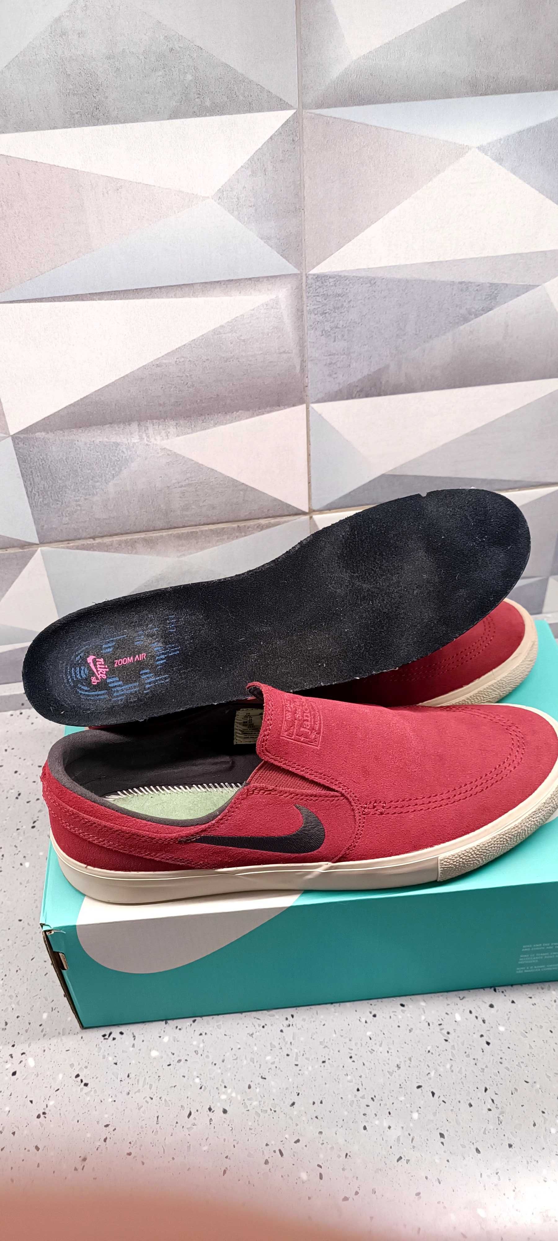 Nike SB Janoski Slip-On 10US (28cm) red