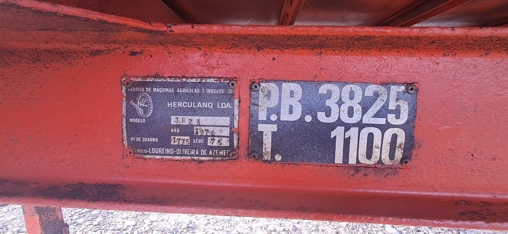 Reboque agrícola Herculano 3825