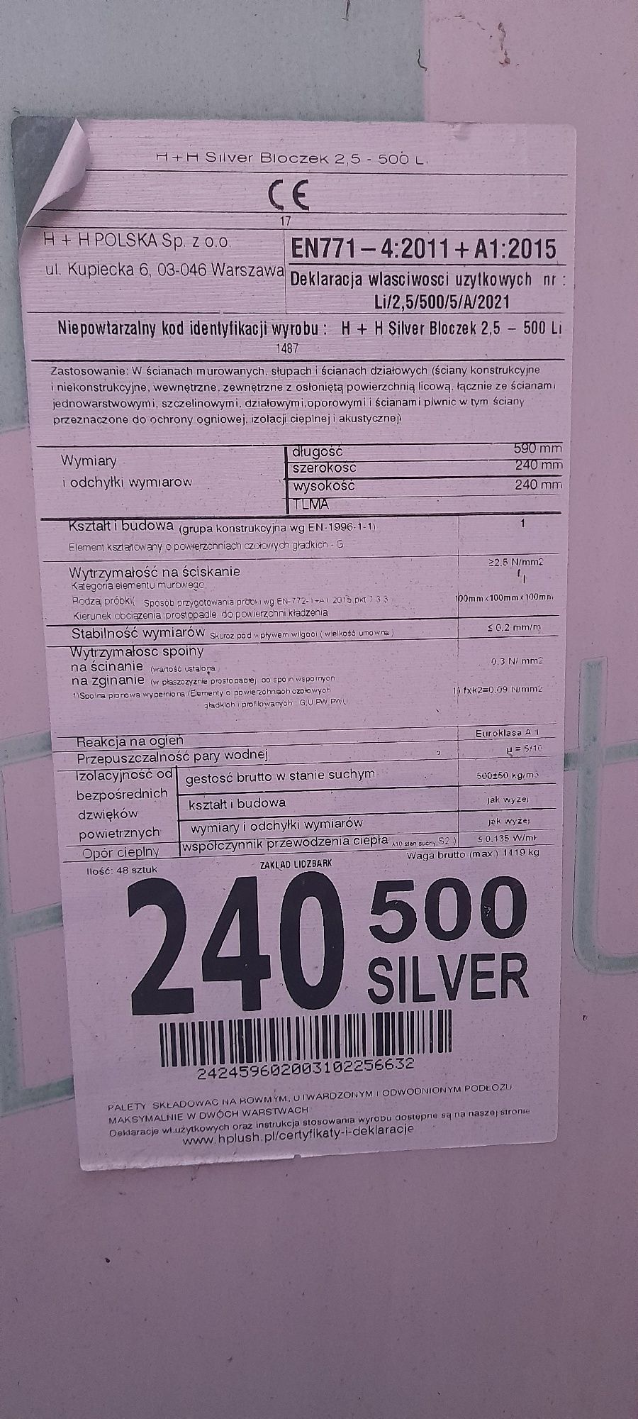 Sprzedam  gazobeton suporex pustak