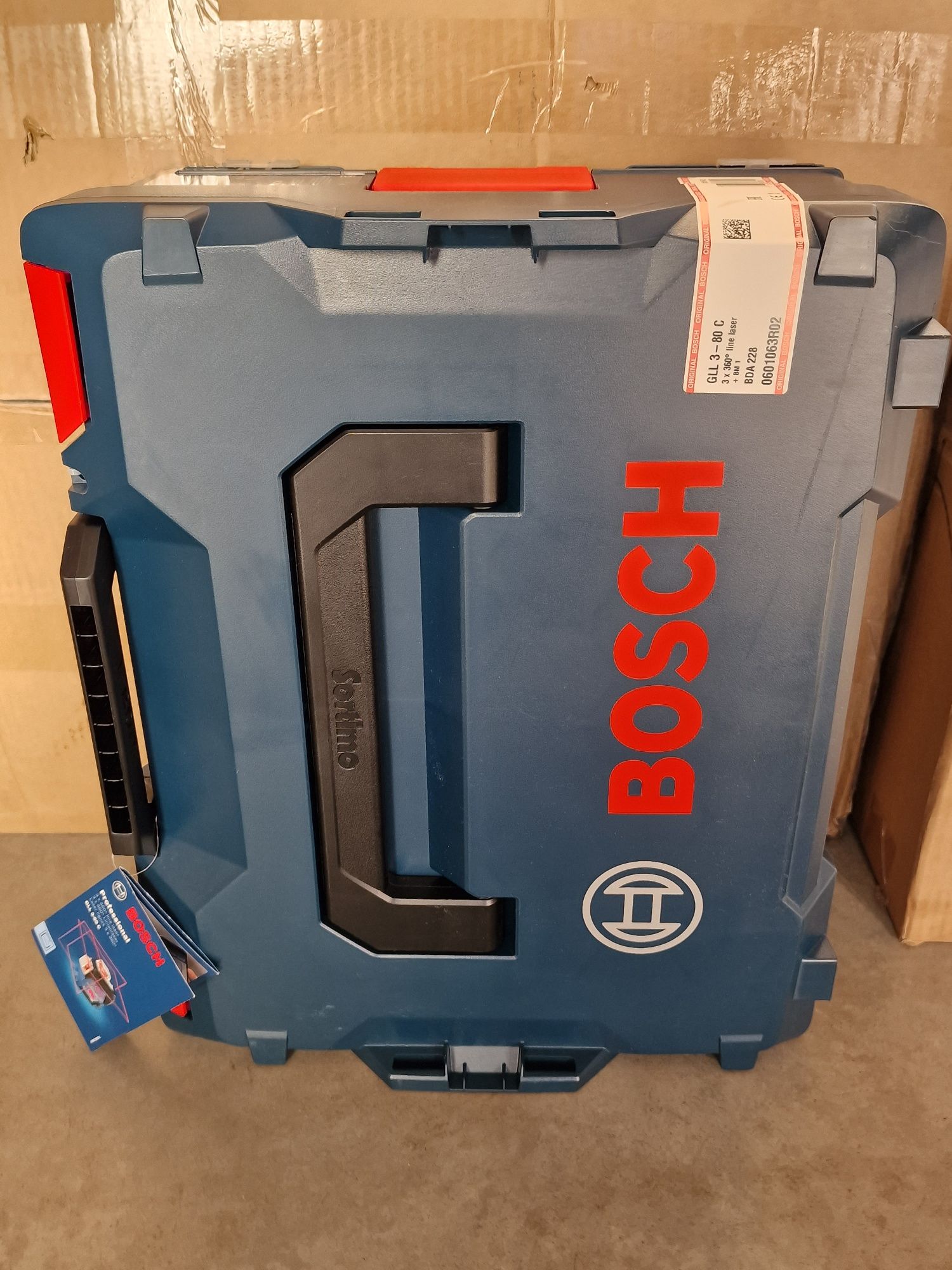 Лазерний нівелір Bosch Professional GLL 3-80 C, тримач BM1, МЗП, Акум