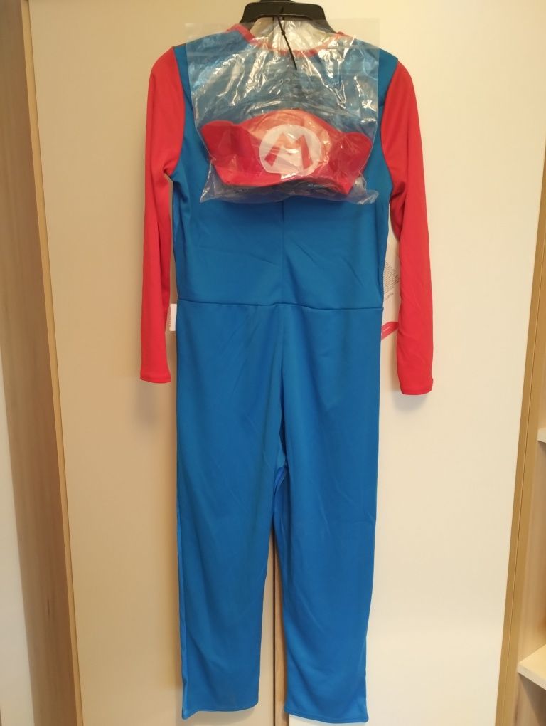 Nowy strój przebranie Super Mario na balik karnawałowy