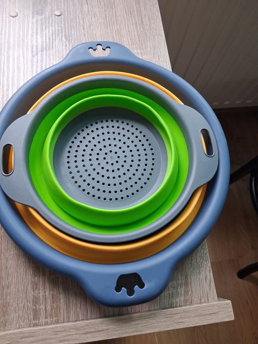 Zestaw składanych misek nowe