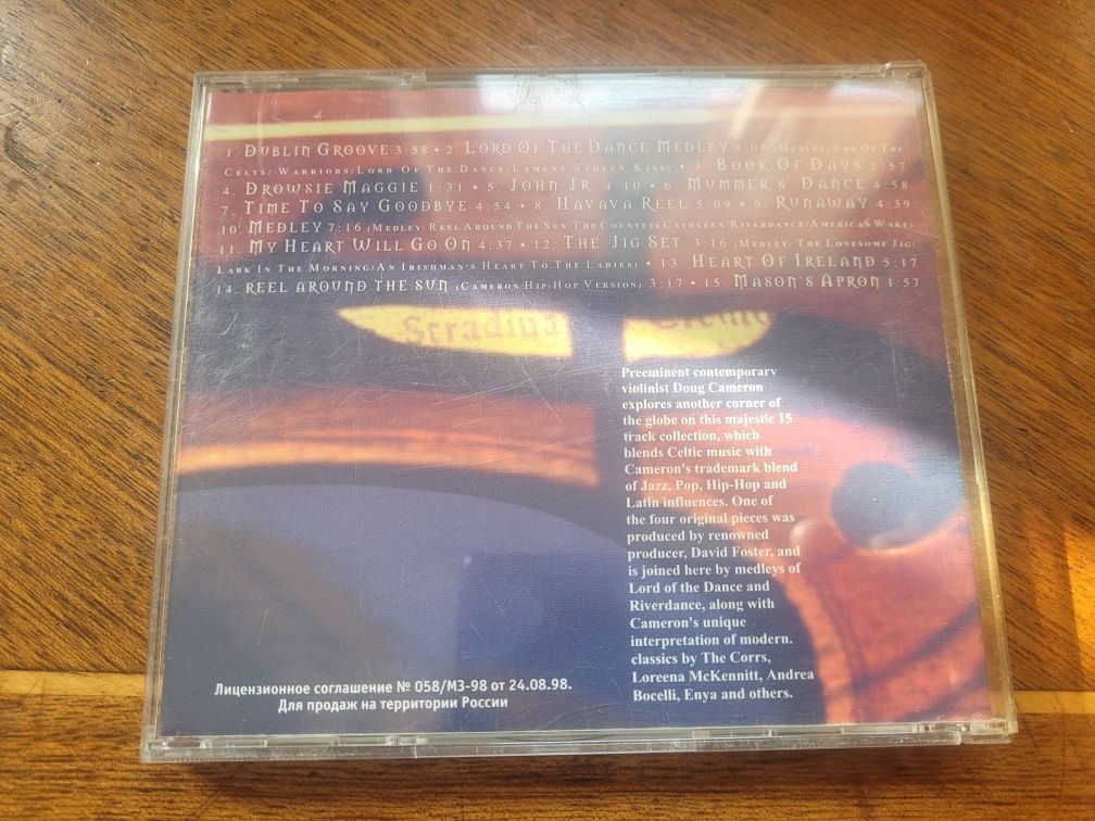 CD Doug Cameron Celtic Crossroads: The Uncharted Path 2002 ltd