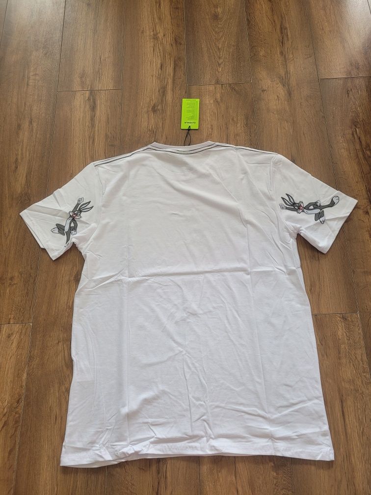 Koszulka biała męska XXL Królik Bugs