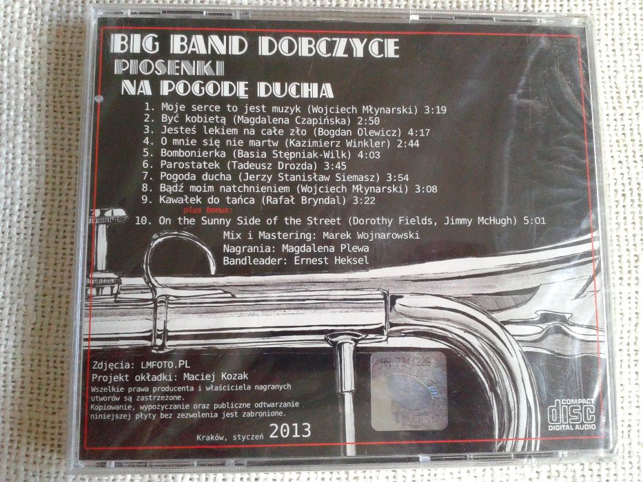 Piosenki Na Pogodę Ducha - Big Band Dobczyce CD