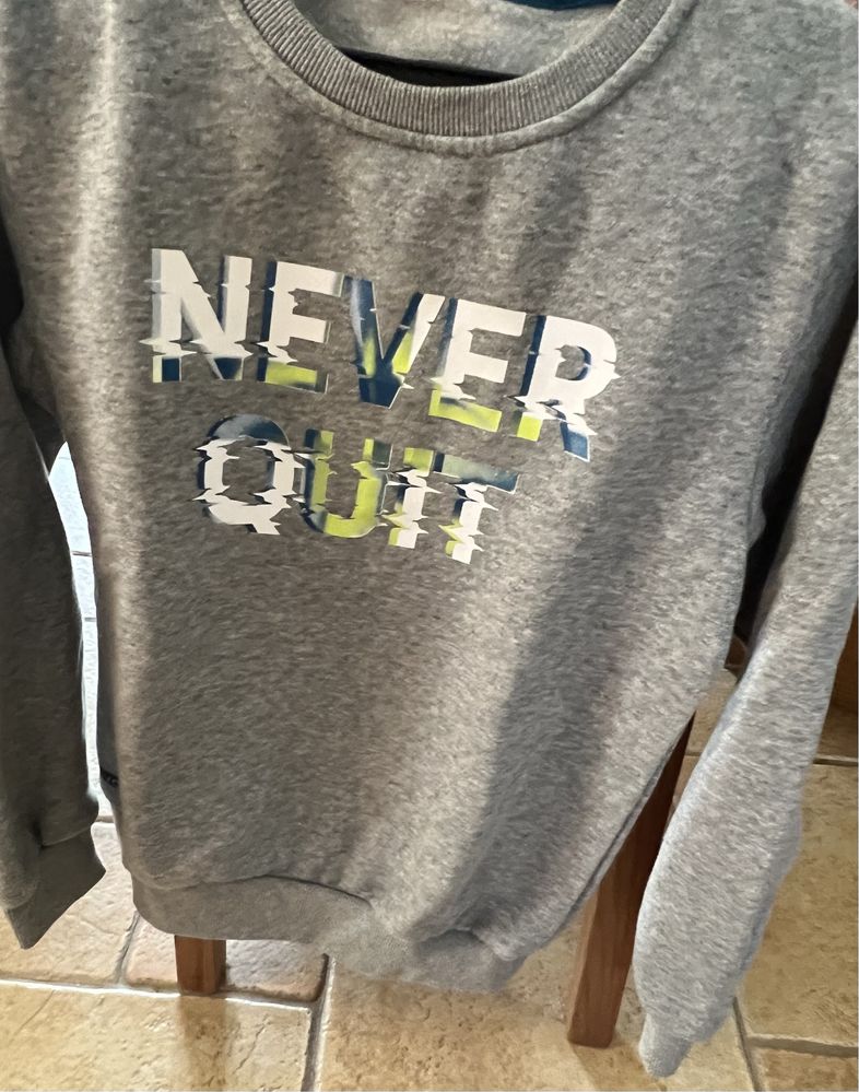 Swet shirt cardada nova c etiqueta 14 anos