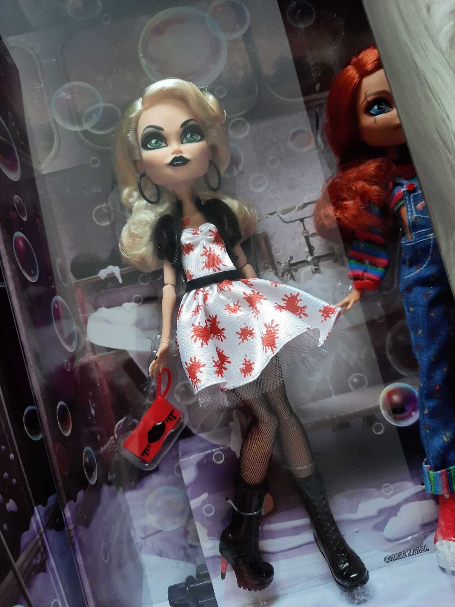 Lalki, Monster High, Chucky i Tiffany, kolekcjonerskie