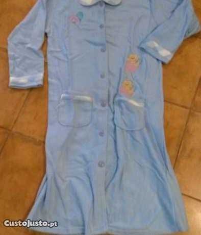 Robe "novo com etiqueta" Tamanho xl Azul Polar