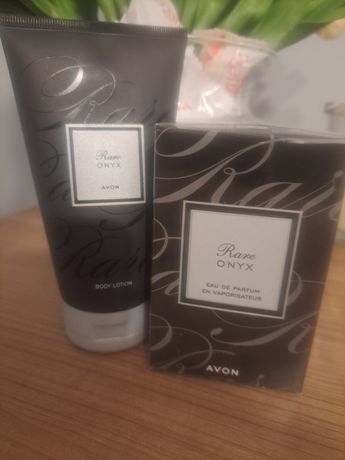 Avon woda perfumowana Rare Onyx i balsam